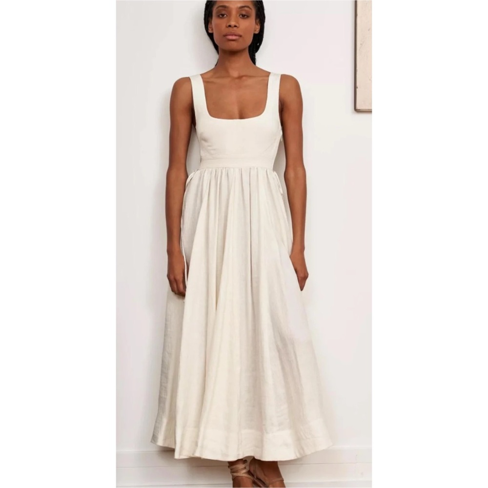La Ligne Villanelle Dress in Cream size XS